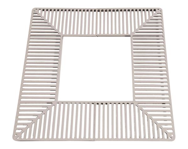 Baumroste Silaos® Farbe:RAL 7044|Länge:1 300 x 1 300 mm