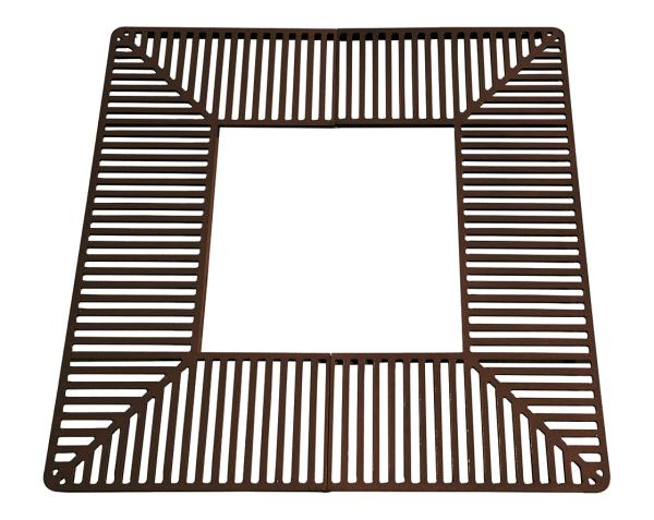 Baumroste Silaos® Farbe:RAL 8017|Länge:1 500 x 1 500 mm