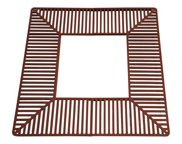 Baumroste Silaos® Farbe:Rost Korten Effekt|Länge:1 500 x 1 500 mm