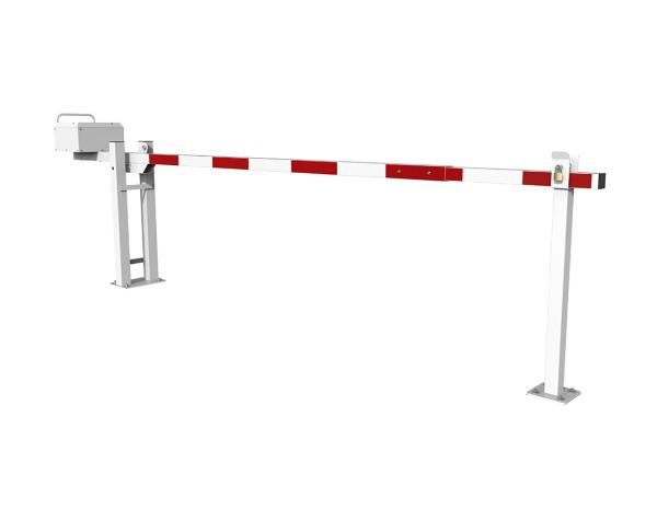 Universal-Schwenkbare-Schranke mit Schlagbaum aus Alu
