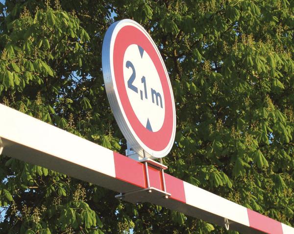 Montageset für Schilder