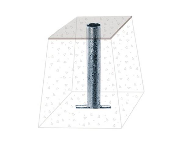 Hülse für Rohr 30 x 30 mm