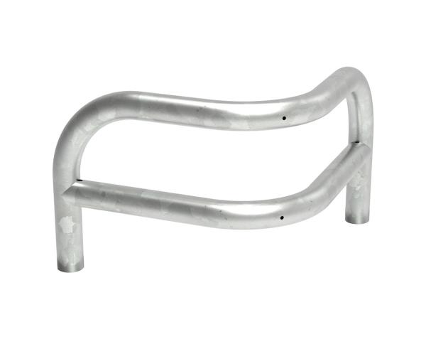 Verstärkter Eckbügel mit 2 Füßen H 430 mm