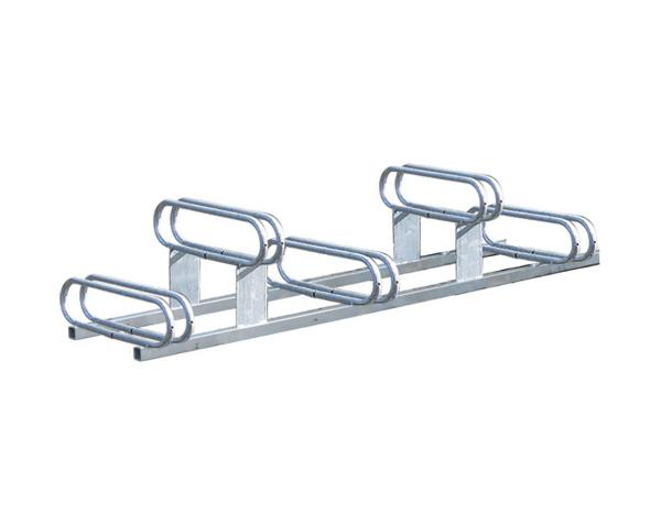 Fahrradständer mit höhenversetzt 5 Plätze