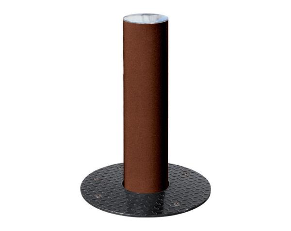 Versenkbarer Poller Province gebürsteter Edelstahl