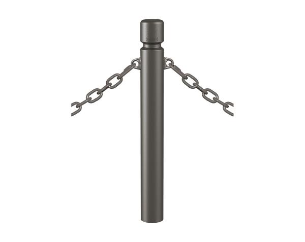 Pfosten mit Ketten für Bessere Wahrnehmung
