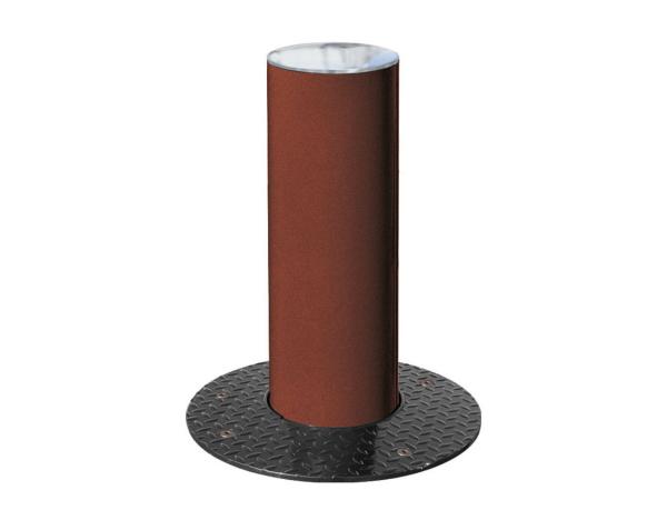 Versenkbarer Poller Province gebürsteter Edelstahl