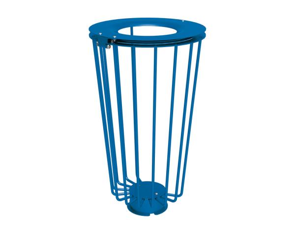 „Anti-Anschlag“-Abfallbehälter Lofoten 100 Liter Farbe:RAL 5010