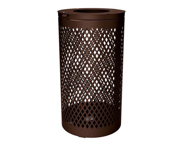 Abfallkorb Raute Standard Farbe:RAL 8017