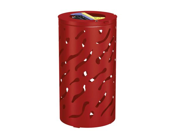 Abfalltrennsystem Venedig Farbe:RAL 3004