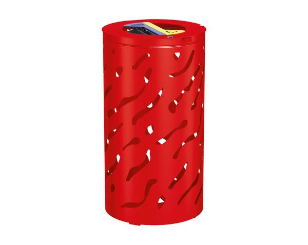 Abfalltrennsystem Venedig Farbe:RAL 3020