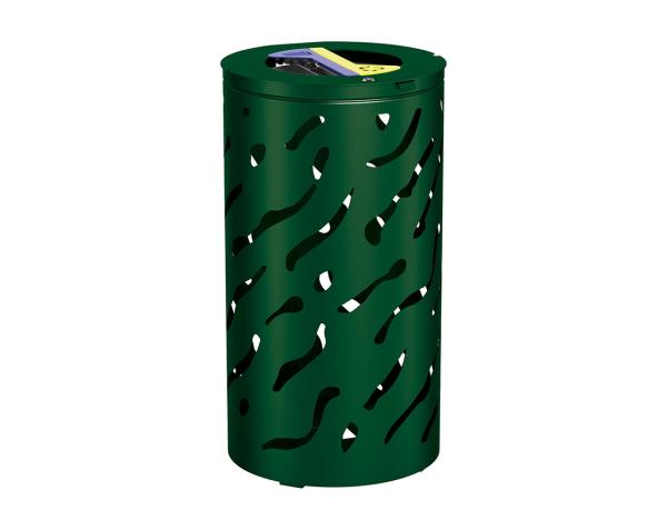 Abfalltrennsystem Venedig Farbe:RAL 6005