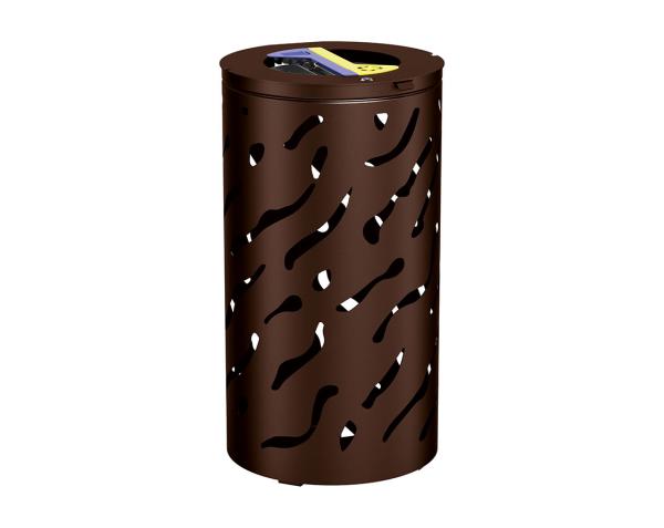 Abfalltrennsystem Venedig Farbe:RAL 8017