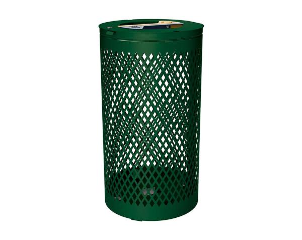 Abfalltrennsystem Raute Farbe:RAL 6005