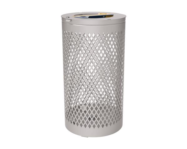 Abfalltrennsystem Raute Farbe:RAL 7044