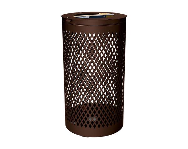 Abfalltrennsystem Raute Farbe:RAL 8017