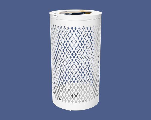 Abfalltrennsystem Raute Farbe:RAL 9010
