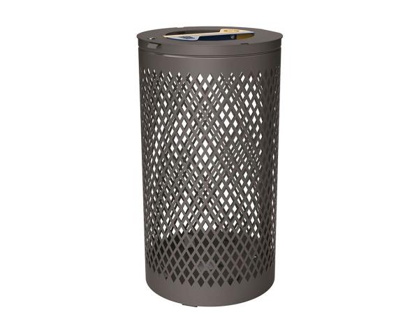 Abfalltrennsystem Raute Farbe:Procity grau