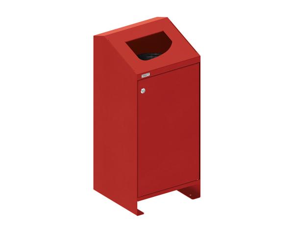 Abfallbehälter Berlin 100 Liter Farbe:RAL 3004