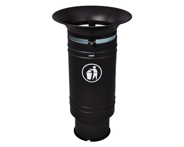 Abfallbehälter Cergy 60 Liter Farbe:RAL 9005