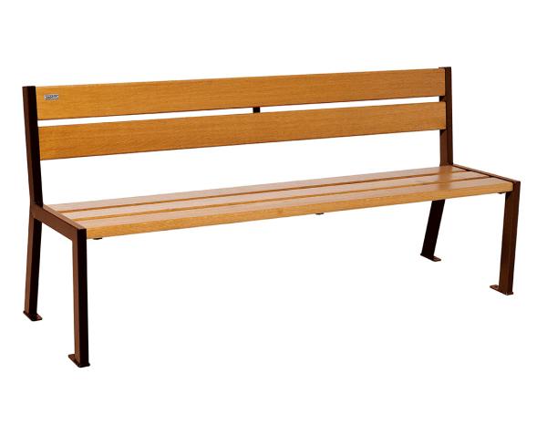 Sitzbank Silaos® mit 5 Holzleisten