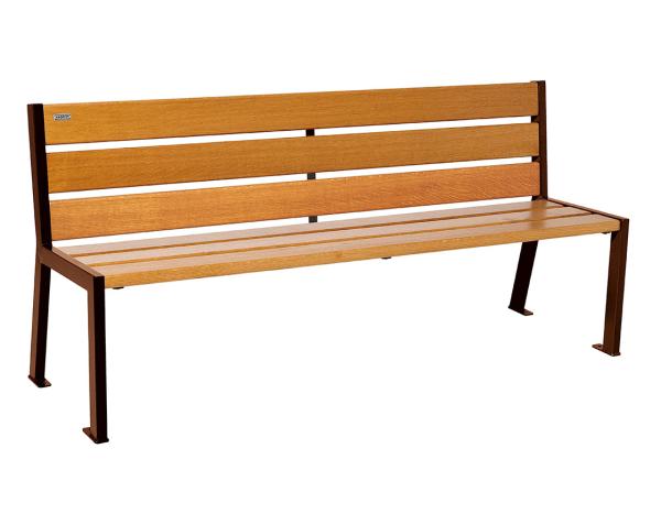 Sitzbank Silaos® mit 6 Holzleisten