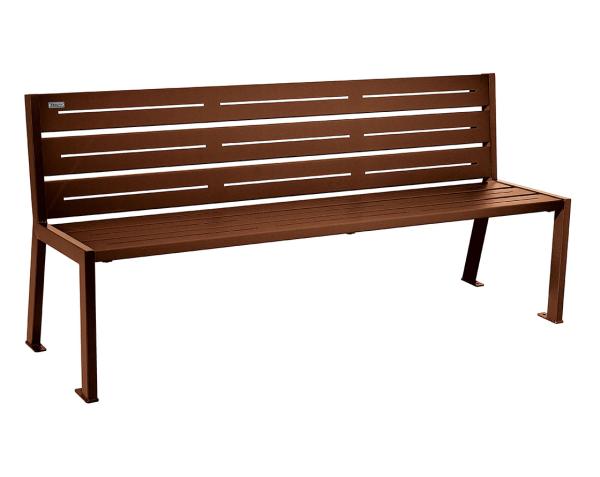 Sitzbänke Silaos® 6 Stahlleisten