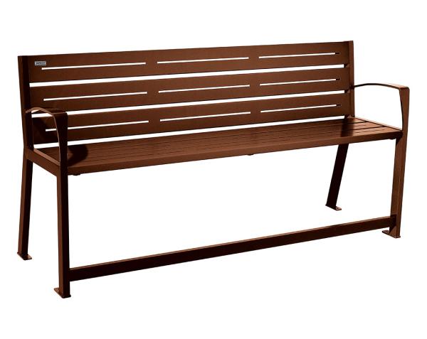 Sitzbank Silaos® für Senioren aus Stahl