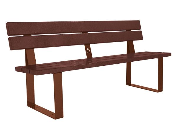 Sitzbank Riga aus Recycling-Kunststoff