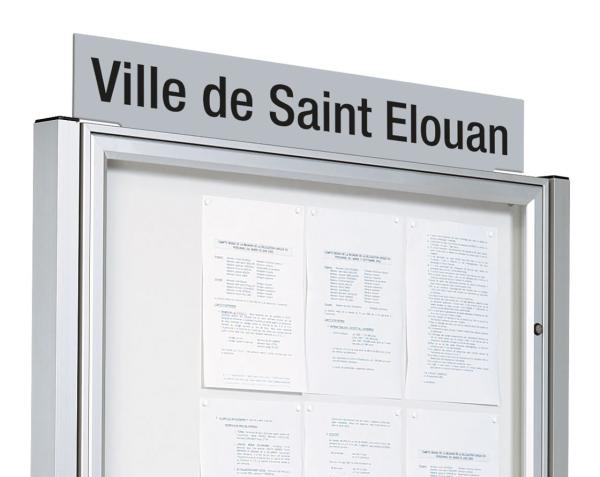 Beschriftungstafel Horizont