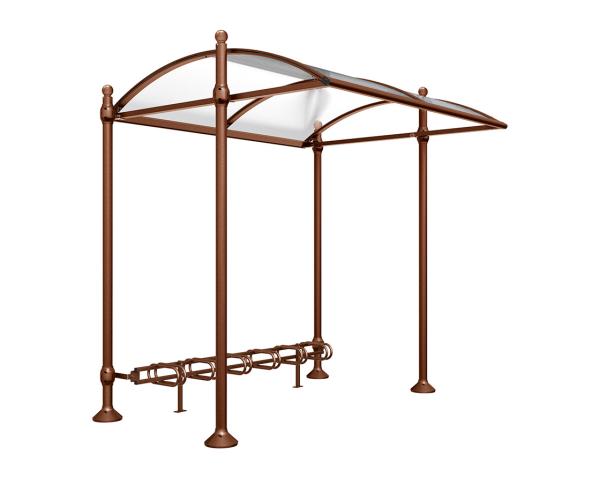 Fahrradüberdachung Province Kugel