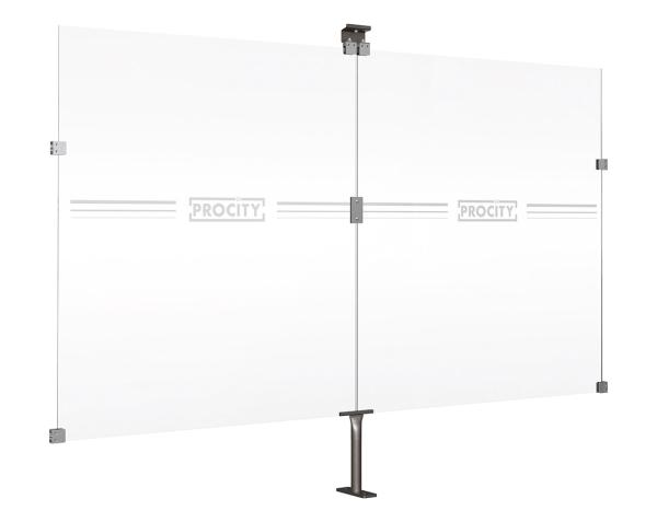 Rückwandverkleidung für Fahrradüberdachung Modulo