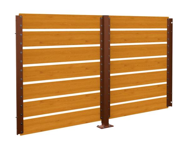 Verkleidung für Container-Überdachung Modulo