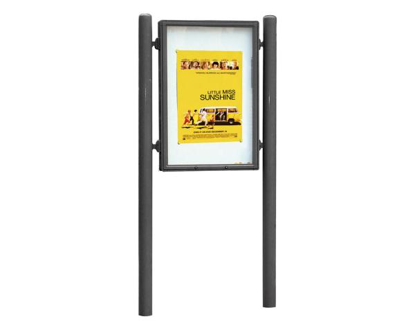 Informationskasten Vega Farbe:Procity grau|Struktur:Doppelseitig|Abmessungen:B 900 x H 1255 mm