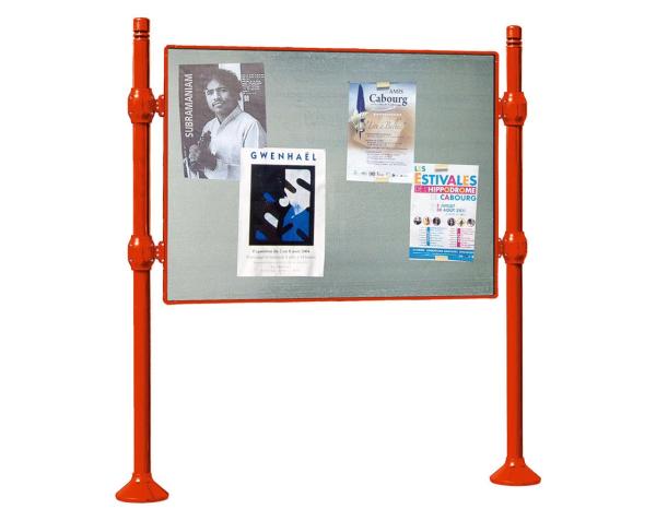 Freies Plakatieren Province City Farbe:RAL 3020|Länge:B 1225 x H 870 mm|Struktur:Grundmodell|Titelleisten:Ohne Titelleiste