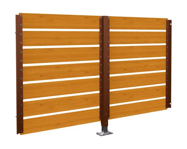 Verkleidung für Container-Überdachung Modulo