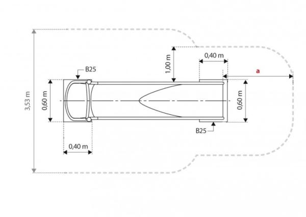 GLITI 4,77m Hangrutsche